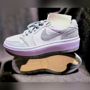 Women's Air Jordan 1 Elevate Low Lavender/ Grey